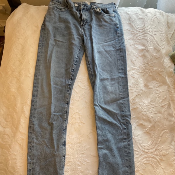 AGOLDE Toni Mid Rise Straight - Picture 2 of 6